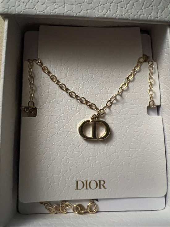 Dior Jewelry - Dior Gold CD Initial Pendant Necklace